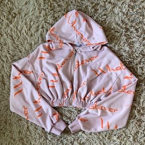 Adika cropped zip up